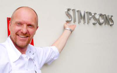 We celebrate 25 years of the iconic ‘Simpsons Restaurant’ in Birmingham with its Michelin starred executive chef Luke Tipping